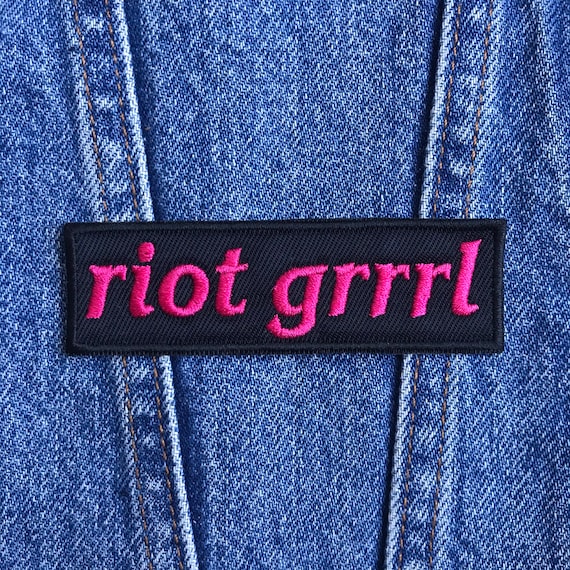 Riot Grrrl Iron on Patch