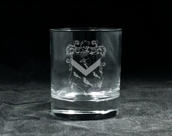 HP House Of Black Glass | Water | Wine | Whisky | Beer | Gift | Laser Engraved