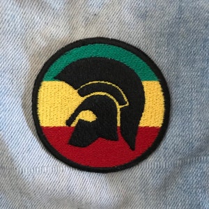 Trojan Reggae Rastafari Iron on Patch