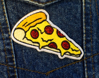 Pizza Slice Iron on Patch
