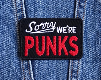 Punk Iron on Patch