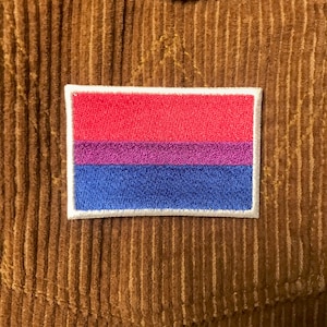 Bisexual Flag Iron on Patch