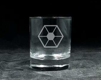 Separatist Alliance Glass | Star Wars | Water | Wine | Whisky | Beer | Gift | Laser Engraved