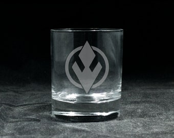 Sith Order Glass | Star Wars | Water | Wine | Whisky | Beer | Gift | Laser Engraved