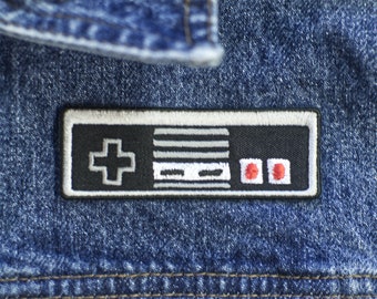 NES Controller | 8-bit | Iron on Patch