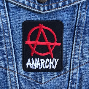 Anarchy Iron on Patch