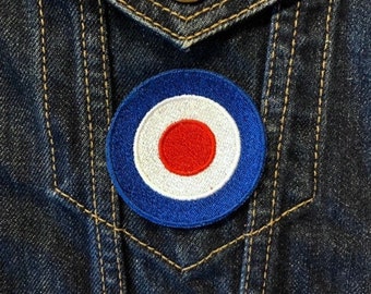 Naszywka do prasowania Mod Target Bullseye Vespa