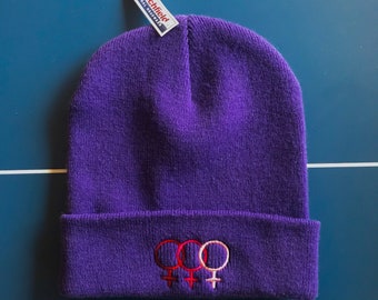 Feminist Beanie Purple