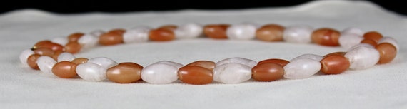 Handmade Natural Semi Precious Quartz Beads 2 Lin… - image 5