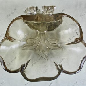 Antique Handcrafted Natural Rock Crystal Quartz Carved Bowl – 4250 Carats Spiritual Home Decor