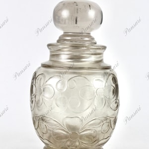 Certified Smoky Quartz Carved Perfume Bottle – 1960 Ct Home Decor Collector&#39;s Piece