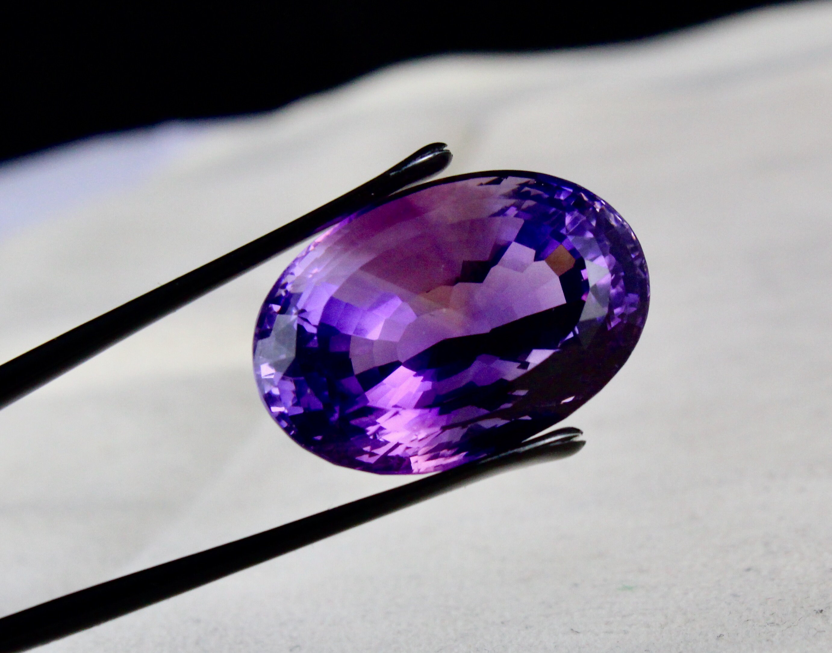 Natural AMETHYST OVAL CUT 28x19mm 58.15 Carats Gemstone for Etsy UK