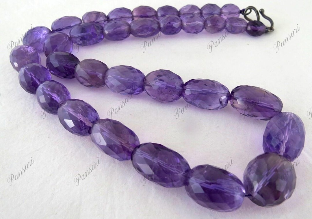 Pendientes Amatista Unisex Hombre Mujer Ovalada Purple Amatista Natural Pendientes De Amatista