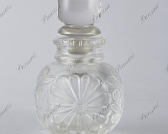 Rock Crystal Quartz Carved Perfume Bottle – 1475 Ct Gemstone for Home Decor