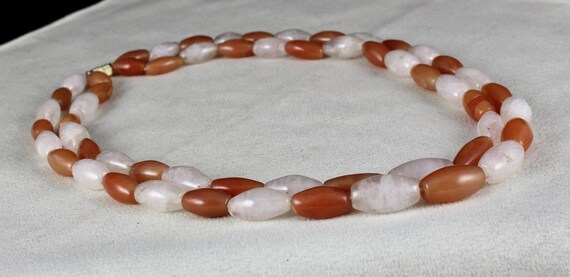 Handmade Natural Semi Precious Quartz Beads 2 Lin… - image 8
