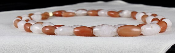 Handmade Natural Semi Precious Quartz Beads 2 Lin… - image 7