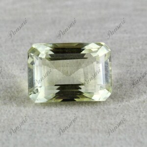 Lemon Quartz Rectangle Cut Loose Gemstone - 19x13mm 25.05 Ct for Pendant or Ring
