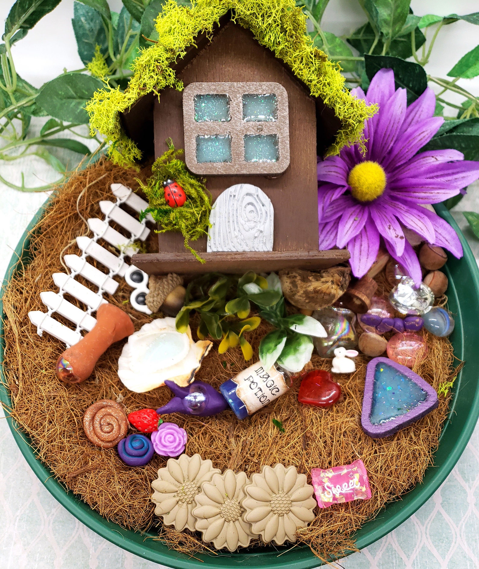 Fairy House Kit Fairy Garden Kit Fairy Garden Accessories Etsy