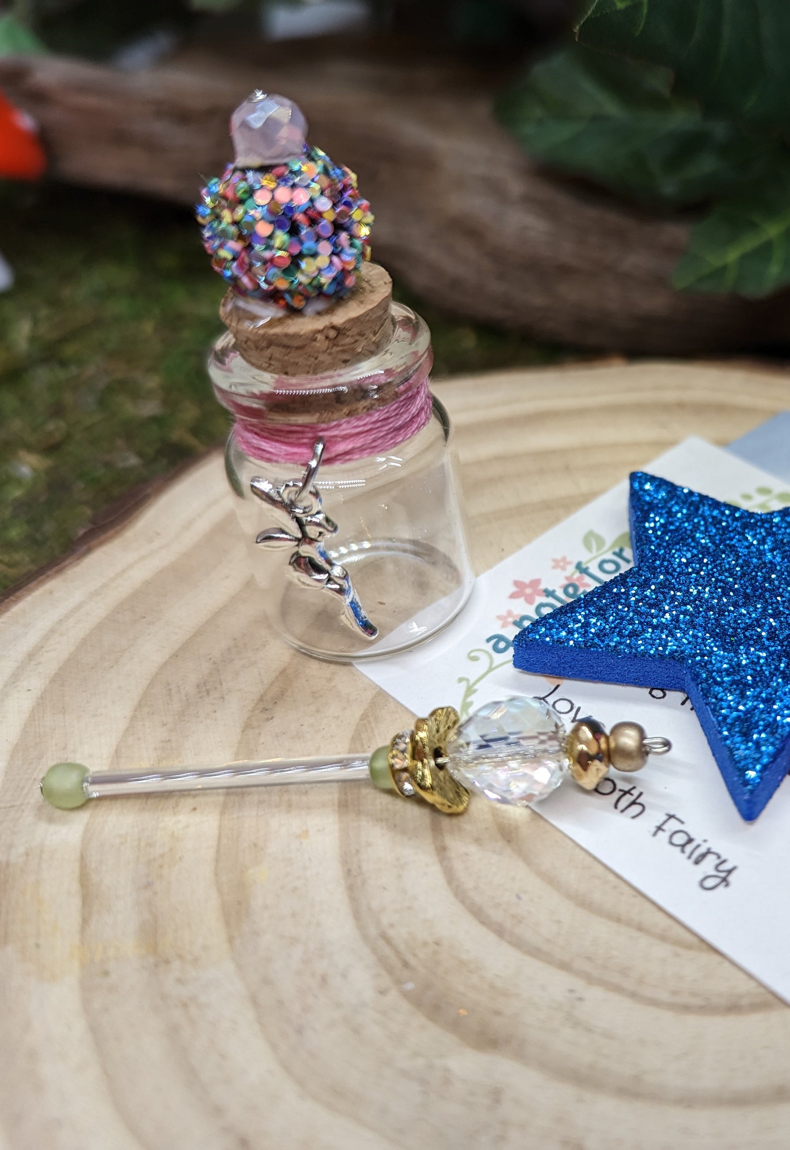 Tooth Fairy Kit Tooth Fairy Wand Tooth Fairy Bottle Magic Etsy