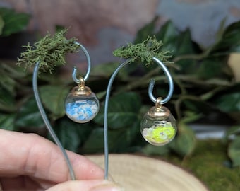 Glow in the Dark Fairy Garden Lanterns: OOAK Miniature Lights (Set of 3)