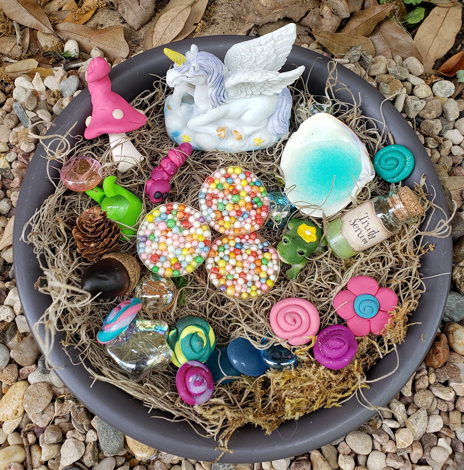 Unicorn Garden Kit for Kids Fairy Garden Kit Unicorn Kit Etsy