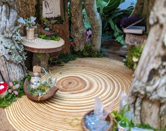 Handmade Deluxe Fairy House: Woodland Miniature Home Decor
