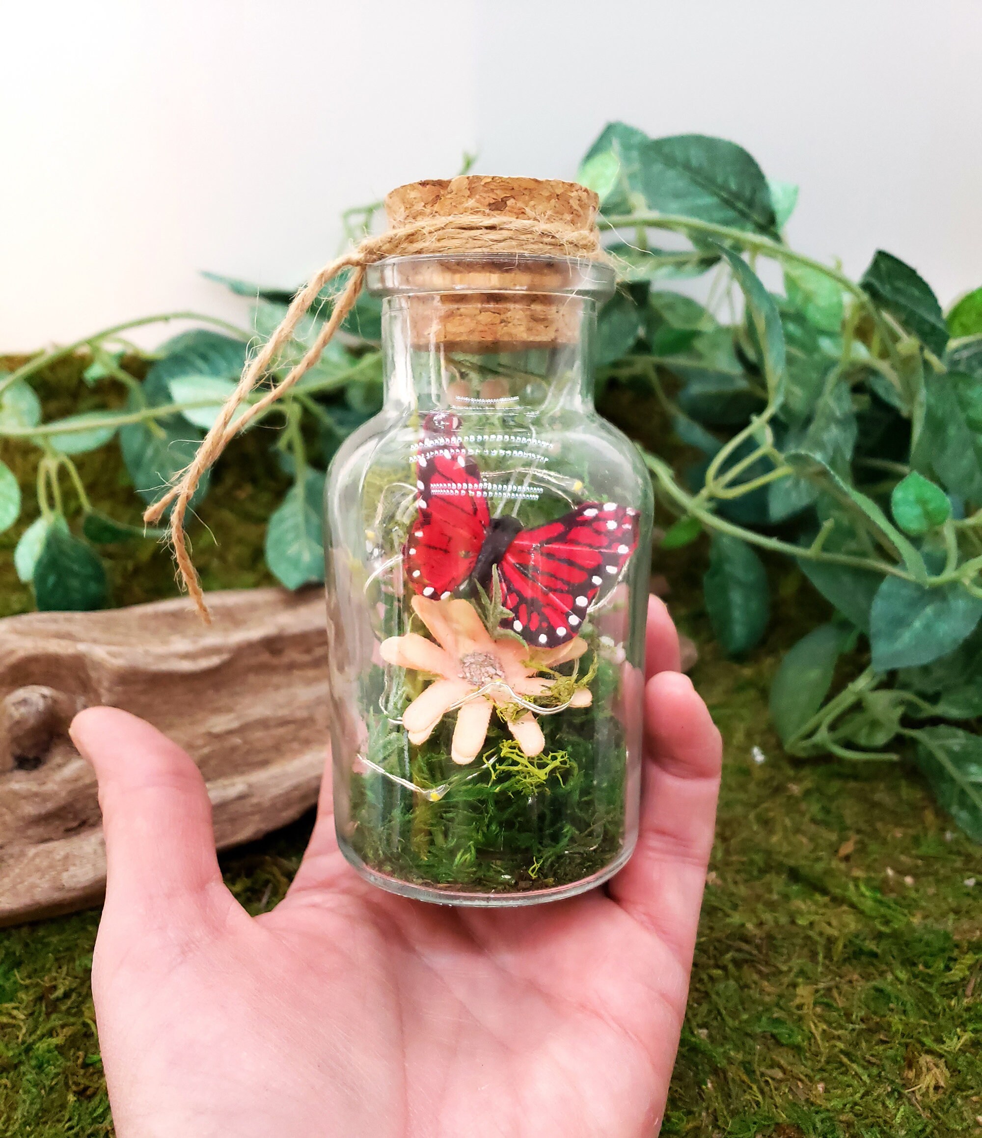 Flower Butterfly Fairy Light Fairy Night Light Fairy Lights Etsy UK