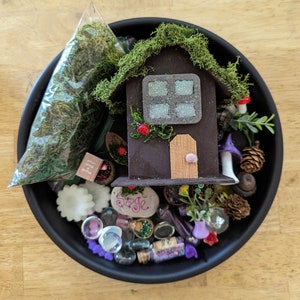 Fairy Garden Kit with Fairy House and lots of Fairy Garden Accessories for your own Fairy Garden