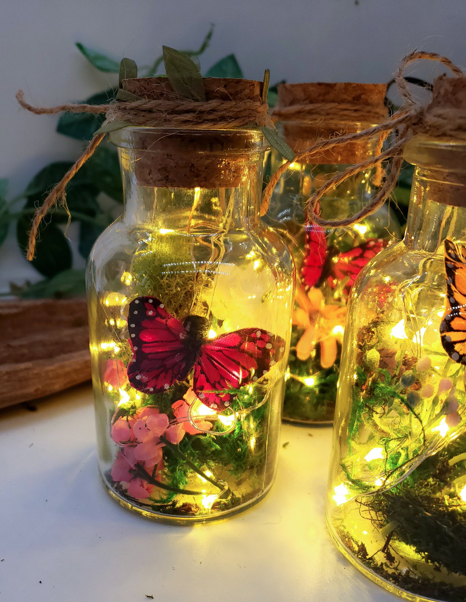 Flower Butterfly Fairy Light Fairy Night Light Fairy Lights Etsy UK