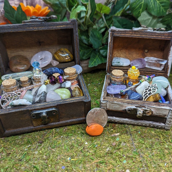 Magic Fairy Mini Potion Bottle Treasure Box, Fairy Garden Magic Potion, Magic Fairy Kit, Miniature Potion Bottles, Fairy Garden, Magic Spell