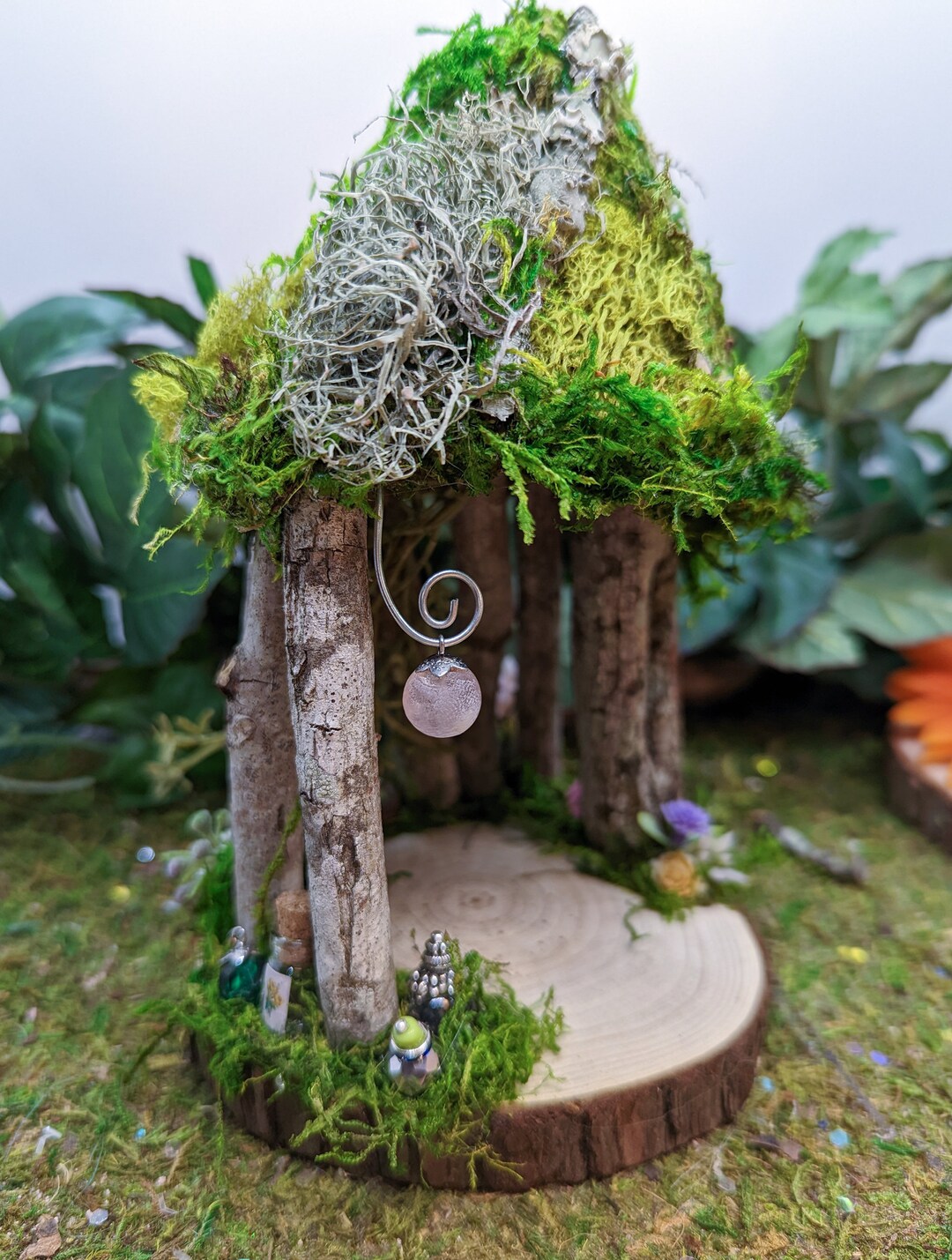 thumbnail image 2 of CUTEROOM Miniature House Kits For Adults, Mini Dollhouse Wooden Furniture Kit, DIY Craft Kits Creative Room Tiny House For Decoration-Dream Flower Shop 2 of 13