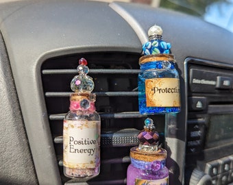 Fairy Potion Car Charm, Car Vent Clip, Fairy Car Decoration, Car Charm, Car Accessory, Car Vent Decoration, Fairy Car Charm, Fairy Vent Clip