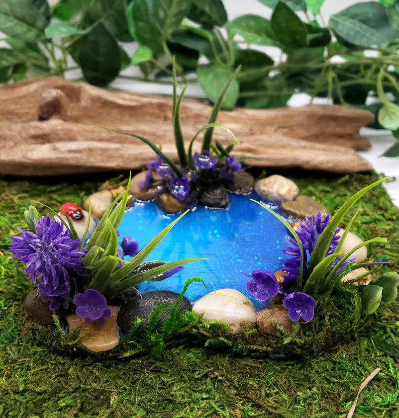 Fairy Garden Pond, Miniature Pond, Fairy Garden Accessory, Miniature Garden Pond, Fairy Garden Bog, Miniature Garden Accessory, Fairy Garden

Wee World Construction