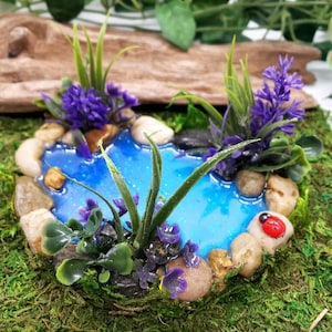 Fairy Garden Pond, Miniature Pond, Fairy Garden Accessory, Miniature Garden Pond, Fairy Garden Bog, Miniature Garden Accessory, Fairy Garden

Wee World Construction