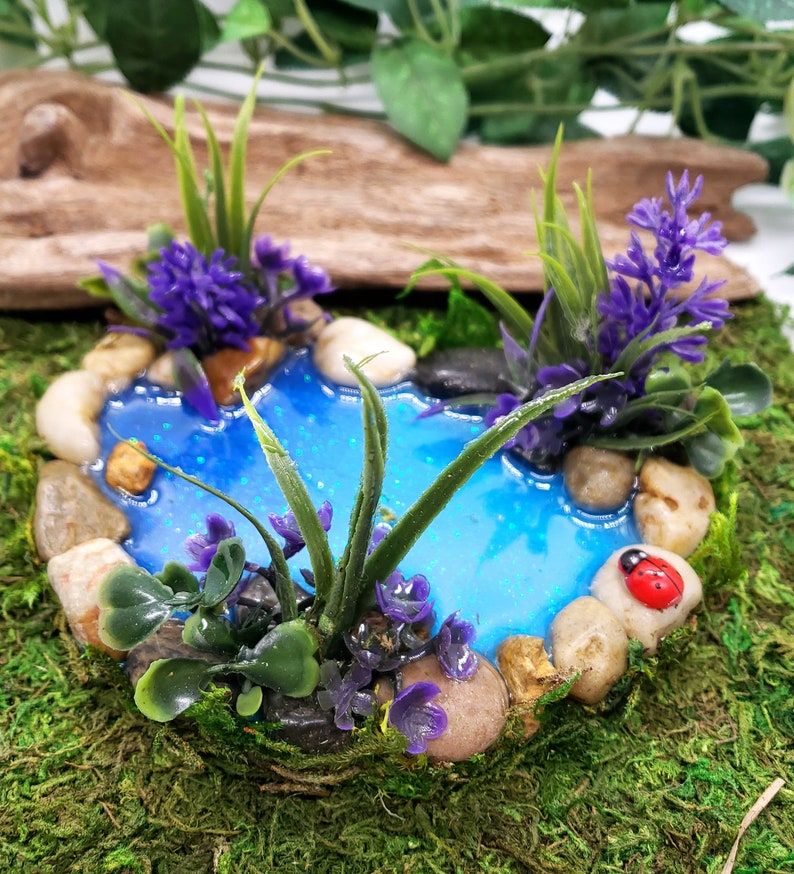 Fairy Garden Pond, Miniature Pond, Fairy Garden Accessory, Miniature Garden Pond, Fairy Garden Bog, Miniature Garden Accessory, Fairy Garden

Wee World Construction