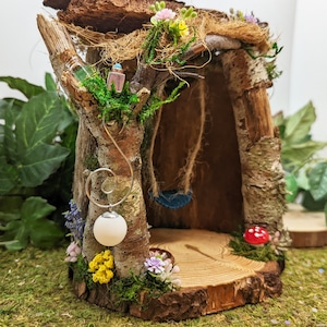 Fairy Garden House, Fairy House, Outdoor Fairy House, Terrarium House, Gnome House, Terrarium Kit, Miniature Fairy House, Fairy Garden Home