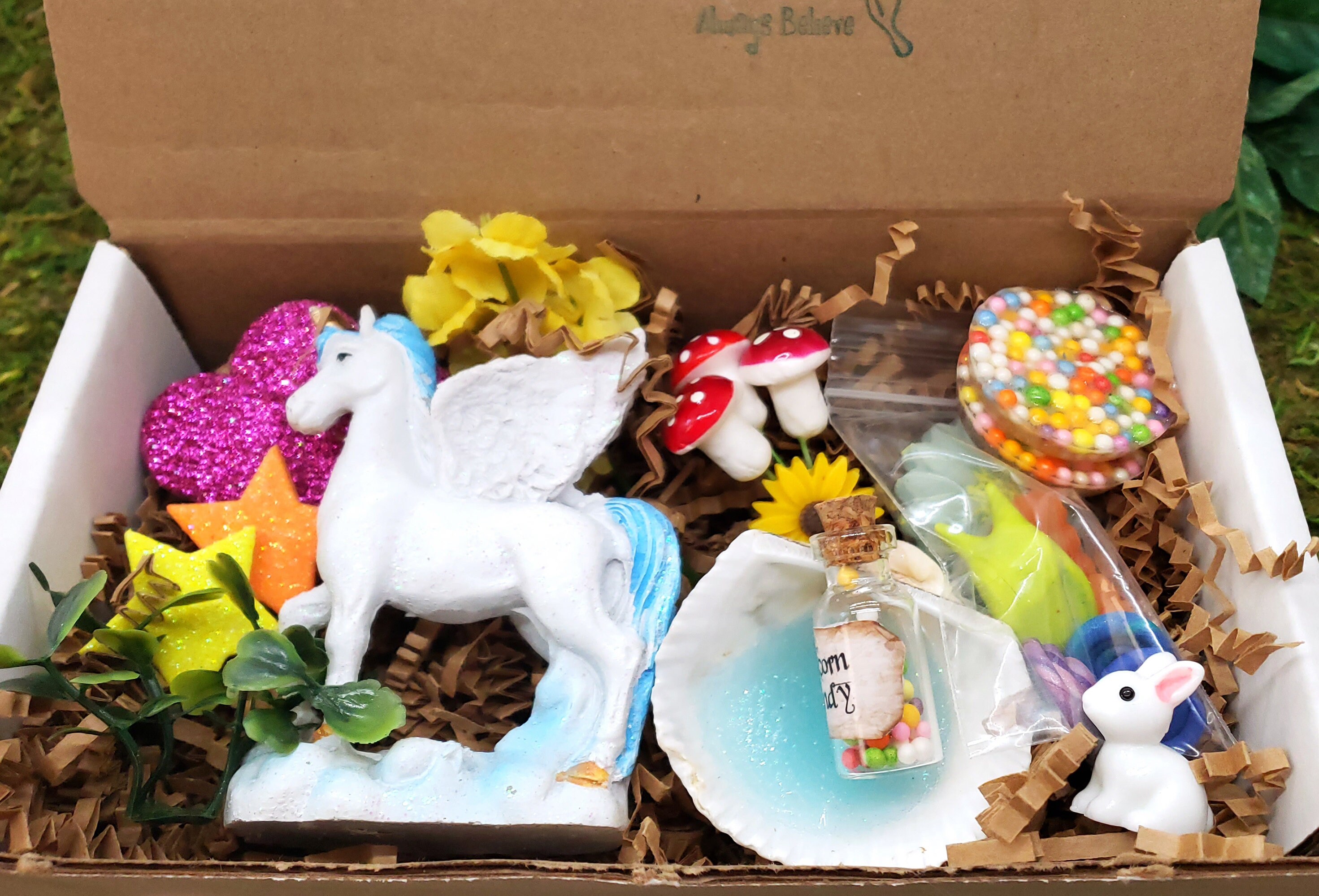 Unicorn Garden Kit for Kids Fairy Garden Kit Unicorn Kit Etsy UK