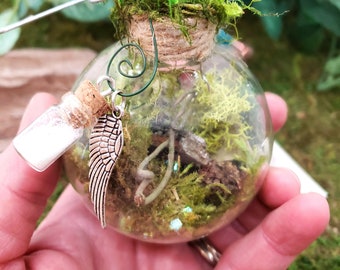 Fairy Protection Ball, Forest Witch Ball, Forest Orb, Protection Ball, Witch Ball, Fairy Spirit Ball, Fairy Forest Ball, Blessing Orb, Orb