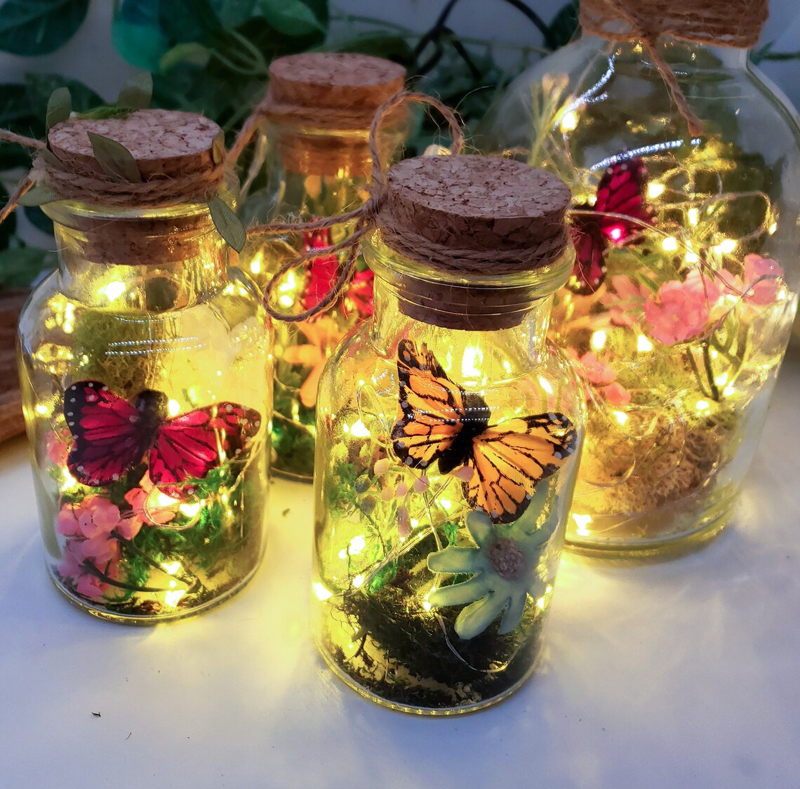 Flower Butterfly Fairy Light Fairy Night Light Fairy Lights Etsy UK