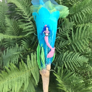 Germany School Cone, Mermaid cornet, Schultüte, Zuckertüte, school bag image 1