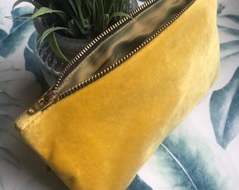 yellow clutch bags for weddings