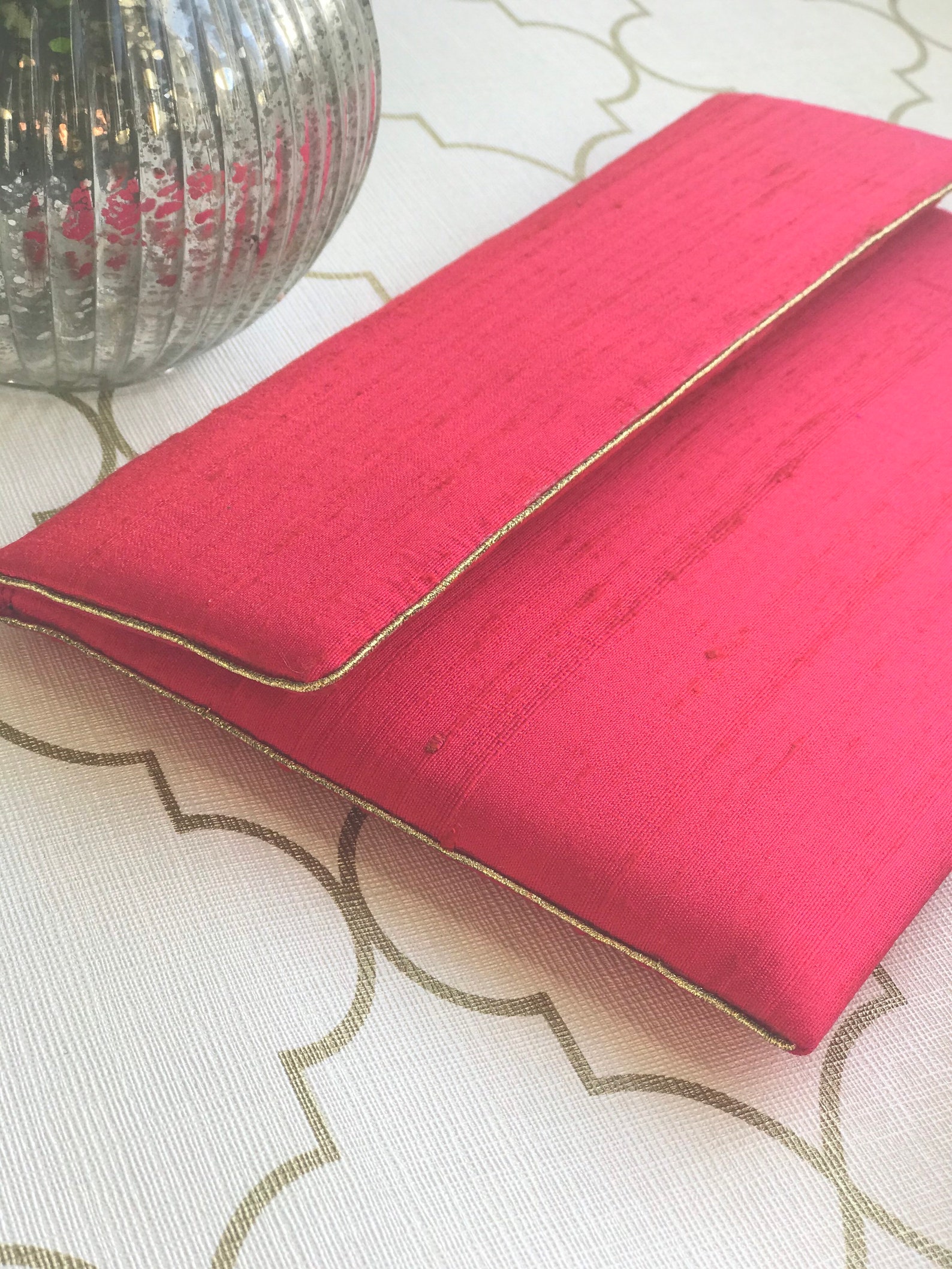 Pink Clutch Bag Silk Clutch Bag Bridal Clutch Gifts for Etsy UK