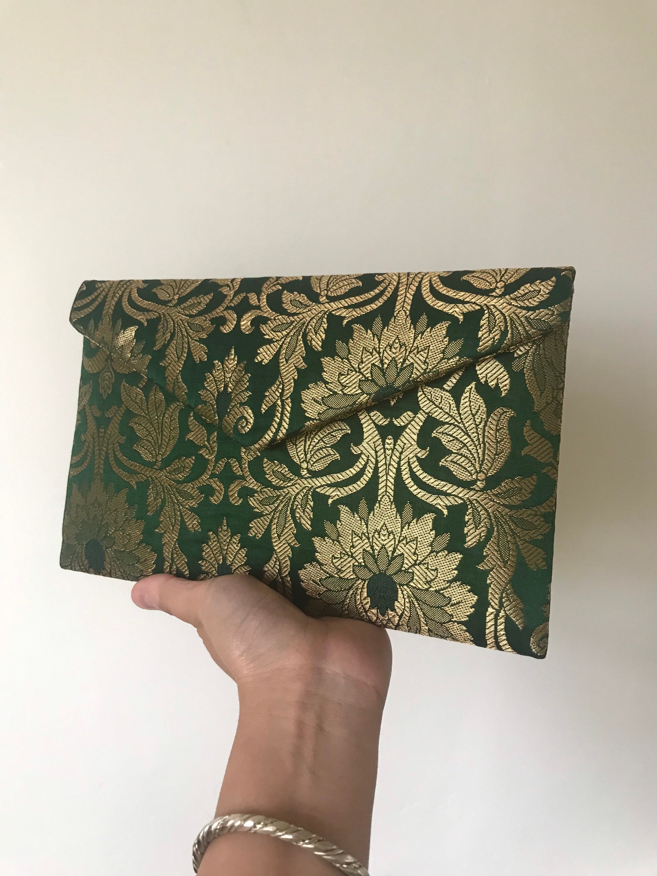 Jade Green Clutch Bag Dark Green Clutch Bag Bridesmaid Etsy UK