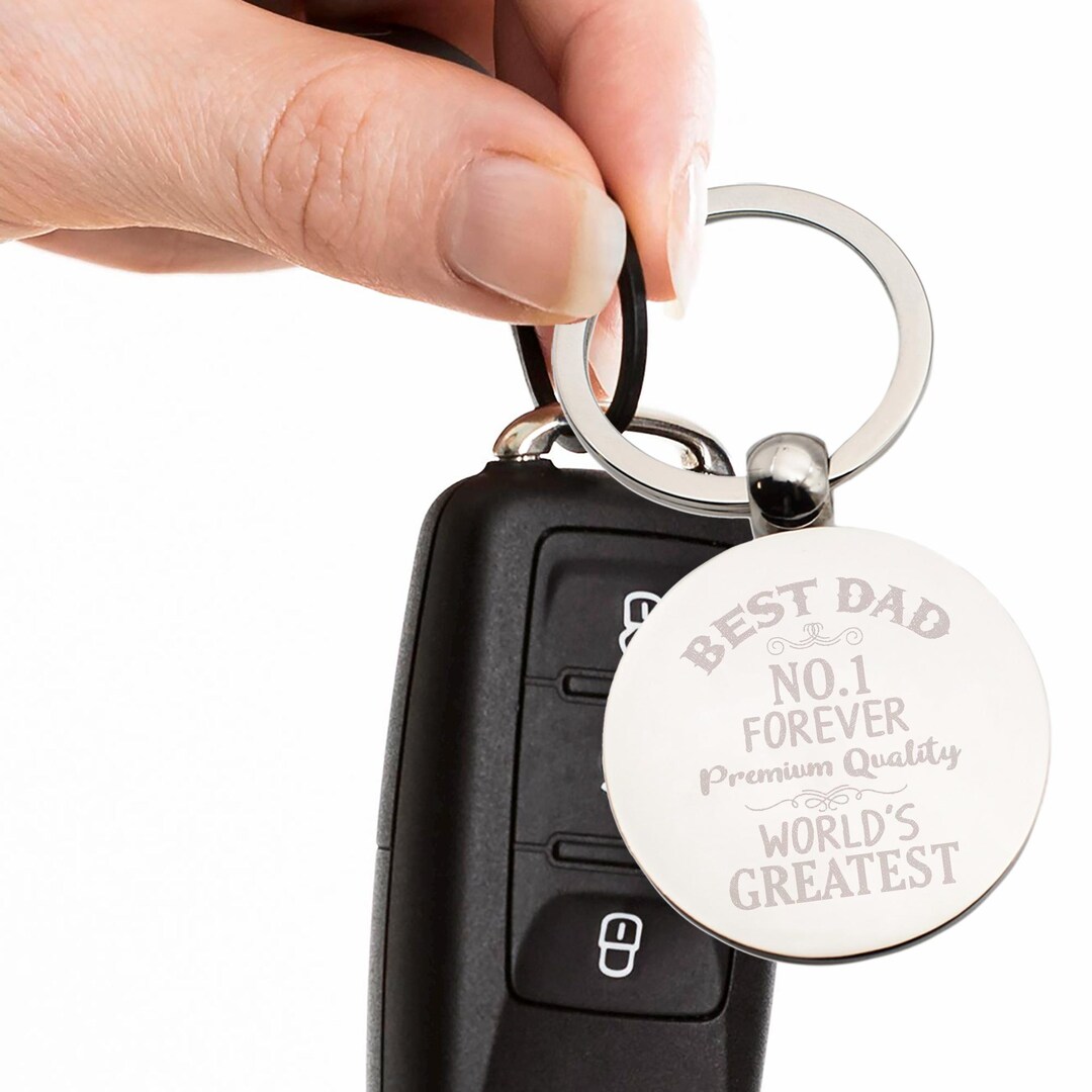 Best Dad No1 Design With Beautifully Engraved Sentimental Message on ...