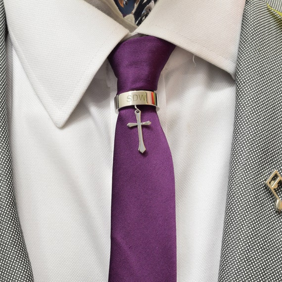Men's Simple Metal Silver Neck Tie Clip Formal Wedding Suit Necktie Clasp  Clips`