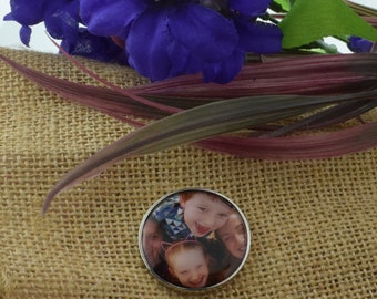 Personalised Pocket Keepsake coin with Photo and Engraving Medallion / Flipping / Toss Coin supplied in a gift box