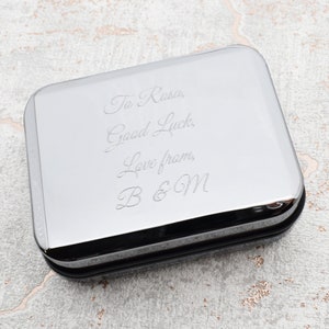 Personalised Engraved Necklace Gift Box | Perfect addition for Your Jewellery Gift.