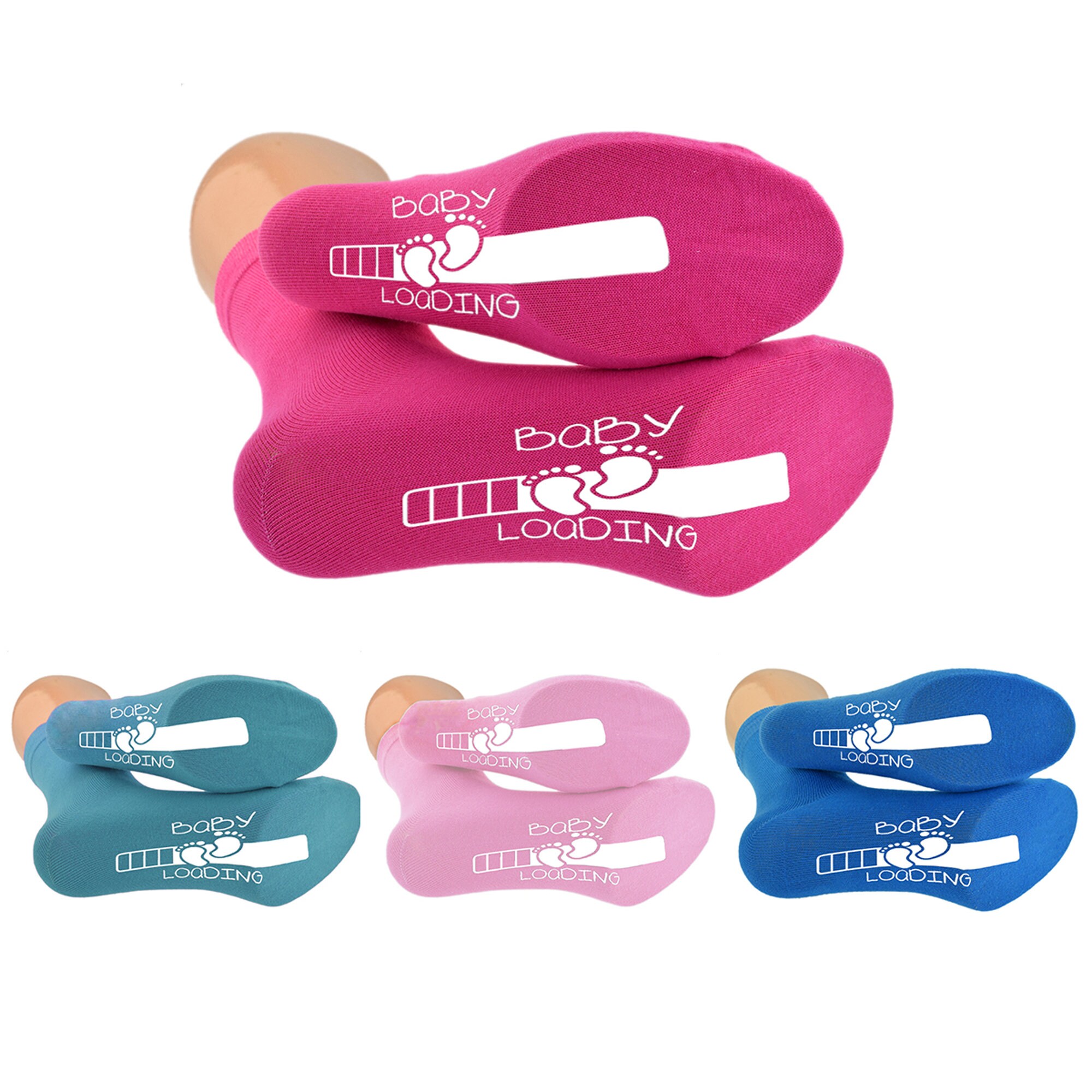 Image of Baby Loading.... Sole Design Ladies Socks in Various Colours