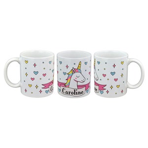 Personalised Fun Unicorn Design Mug