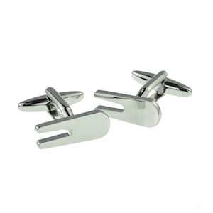 Golf Pitch Mark Repairer Cufflinks in Personalised Cufflink Box